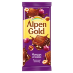 Отзывы людей о Шоколад фундук и изюм/Alpen Gold