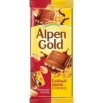 Отзывы людей о Alpen Gold Солёный арахис и крекер