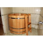 Отзывы людей о Деревянная купель для бани Фитородник, круглая 1300 мм