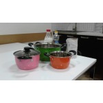 Отзывы людей о Набор кастрюль "Пятилистник"